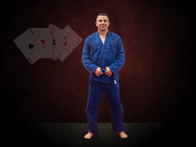 Coach Andy Gonzalez of Aces Jiu Jitsu Club