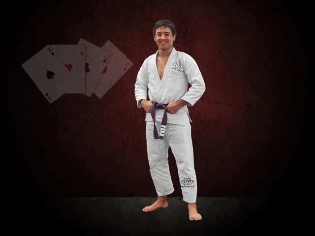 Coach Ty Strang of Aces Jiu Jitsu Club